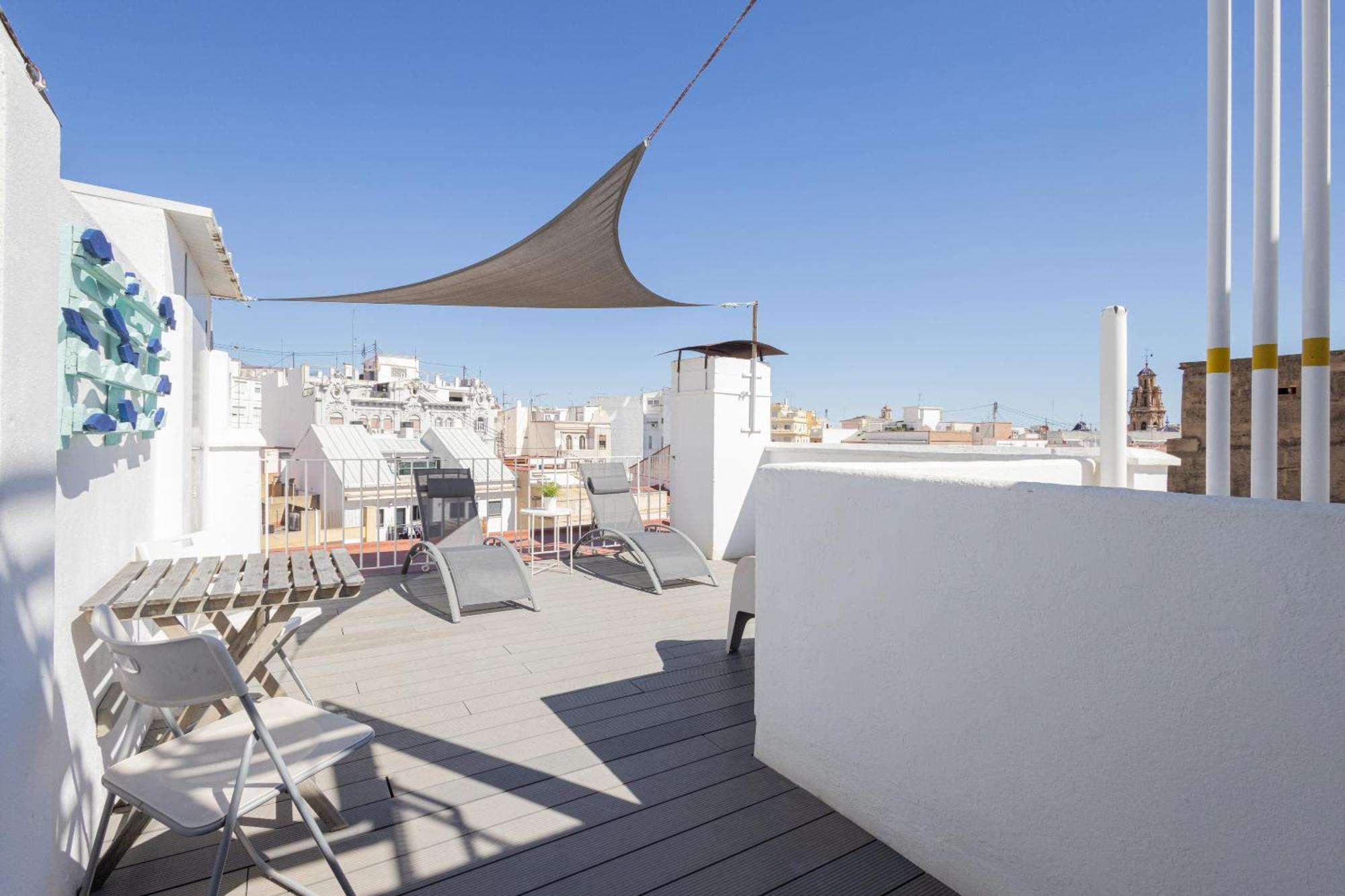Florit Flats - Atico Oasis De Ruzafa Apartment Valencia Exterior photo